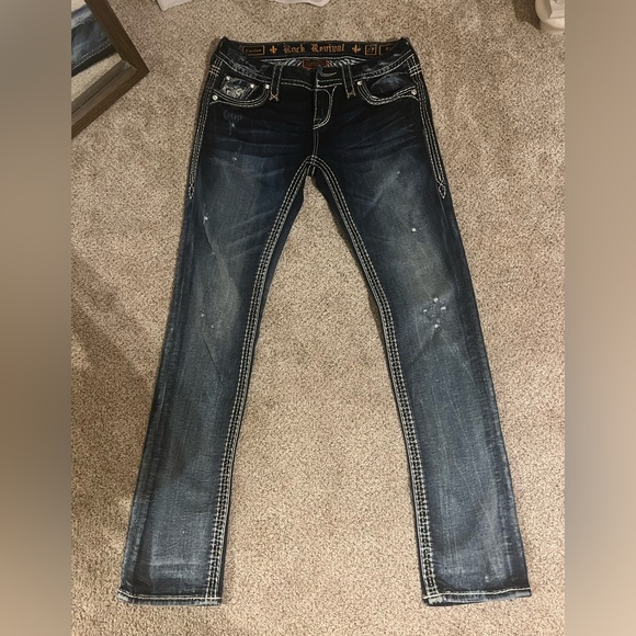 Rock Revival Straight Leg Jeans - Picture 2 of 10